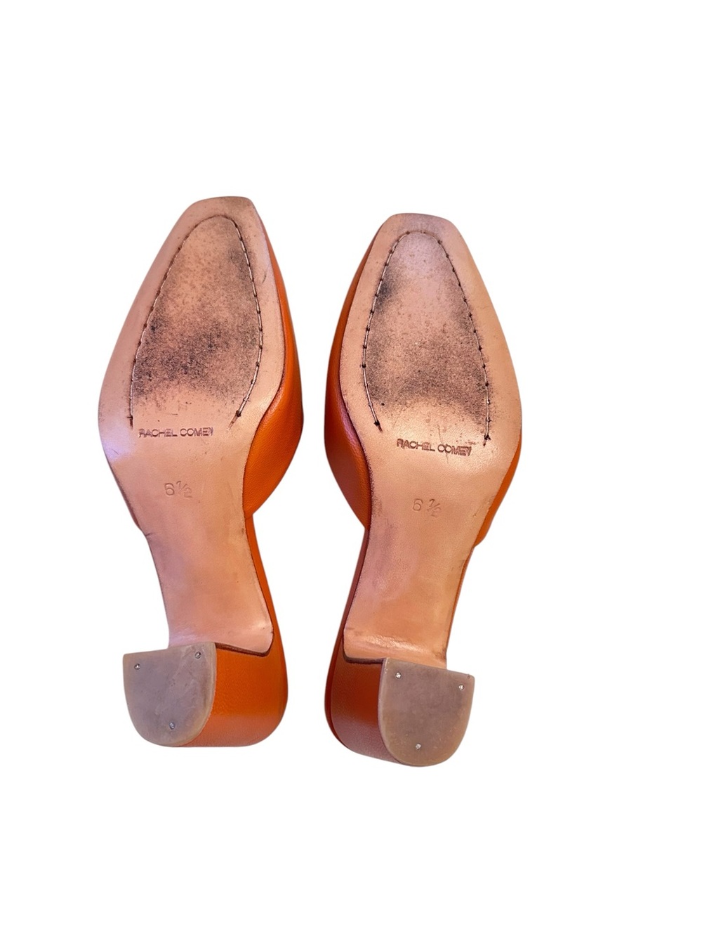 Rachel Comey Zan Mules Orange size 6.5 - Picture 8 of 9